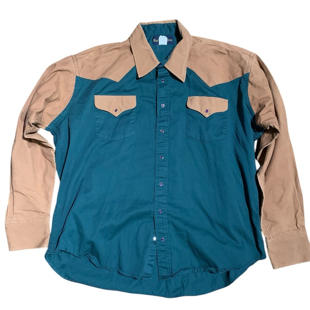 Ruddock Bros Pearl Snap Heavyweight western shirt